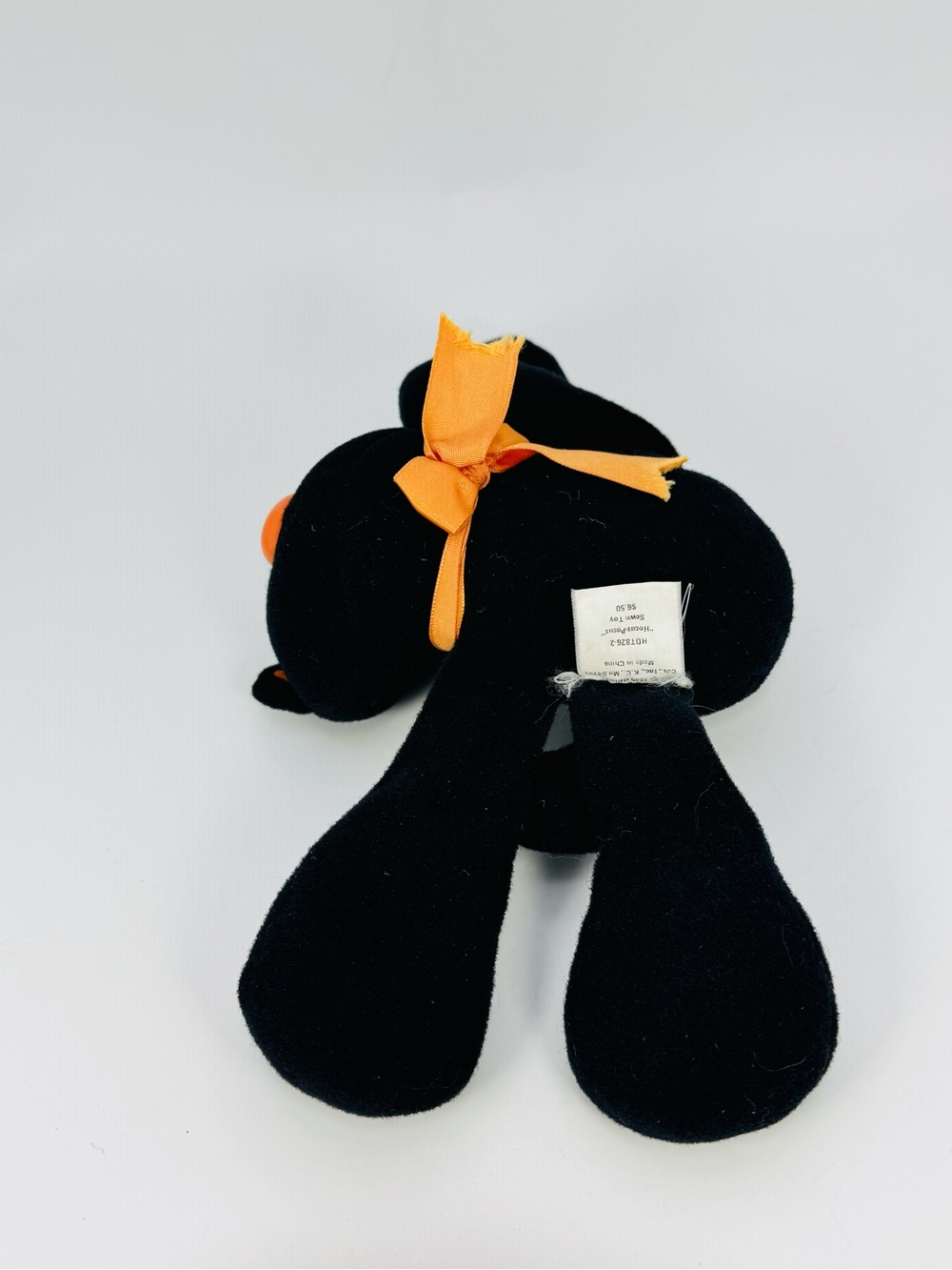 VTG Hallmark Black Cat Hocus Pocus Halloween Plush Rodney Reindeer Style 1985 - Picture 5 of 8